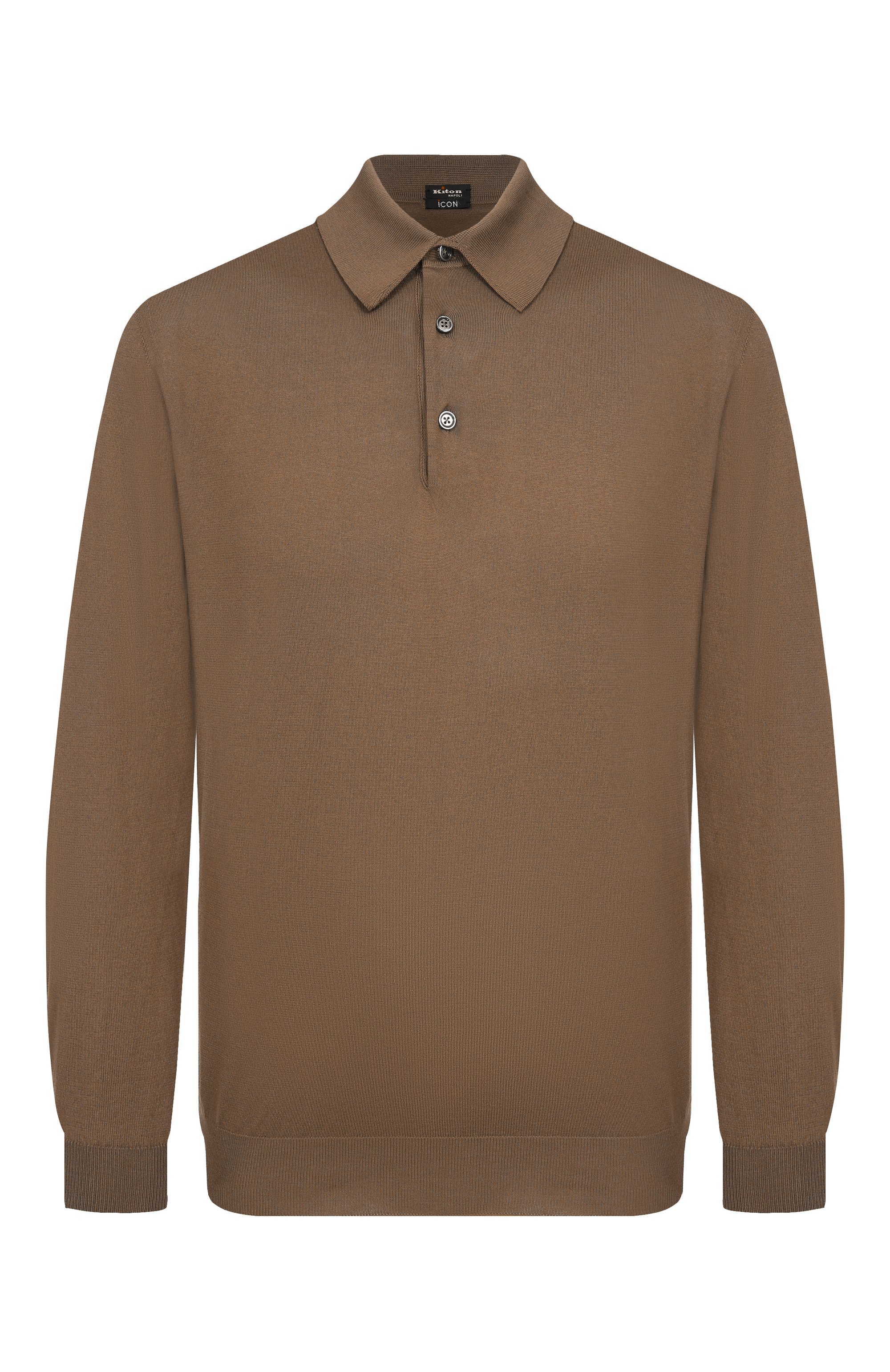 Хлопковое поло KITON, арт. UMKXX35_001, фото 1