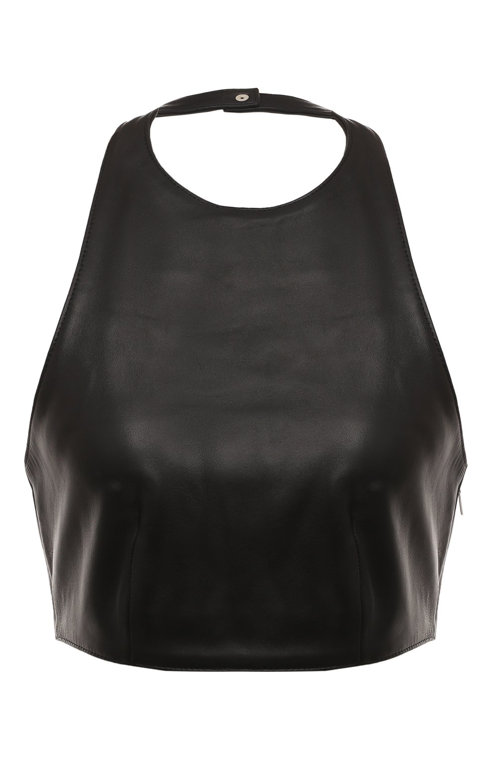Кожаный топ MAINLESS, арт. T22-01-02-BL, фото 1