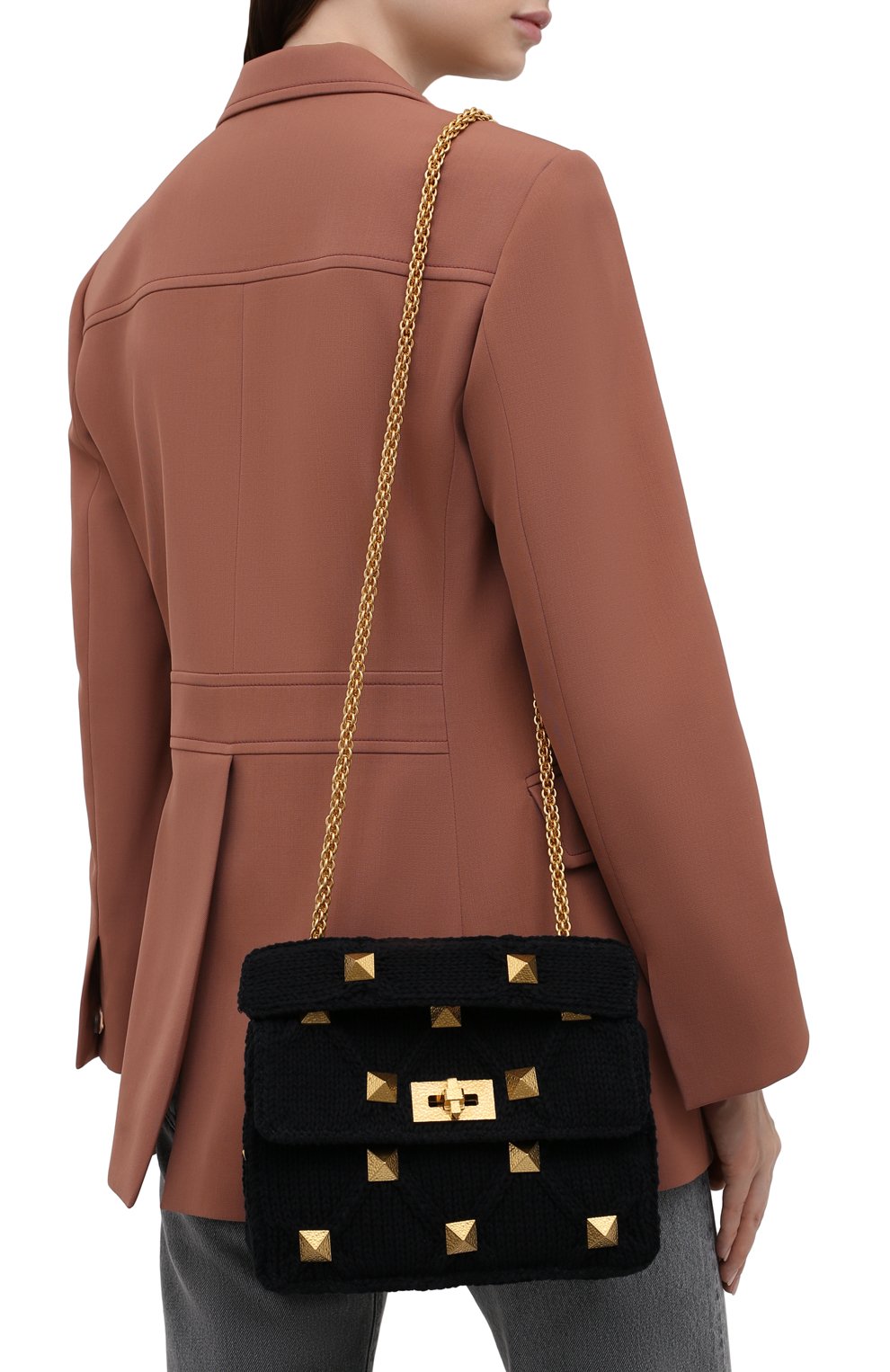 Сумка roman stud VALENTINO, арт. WW2B0I82/ZDA, фото 5