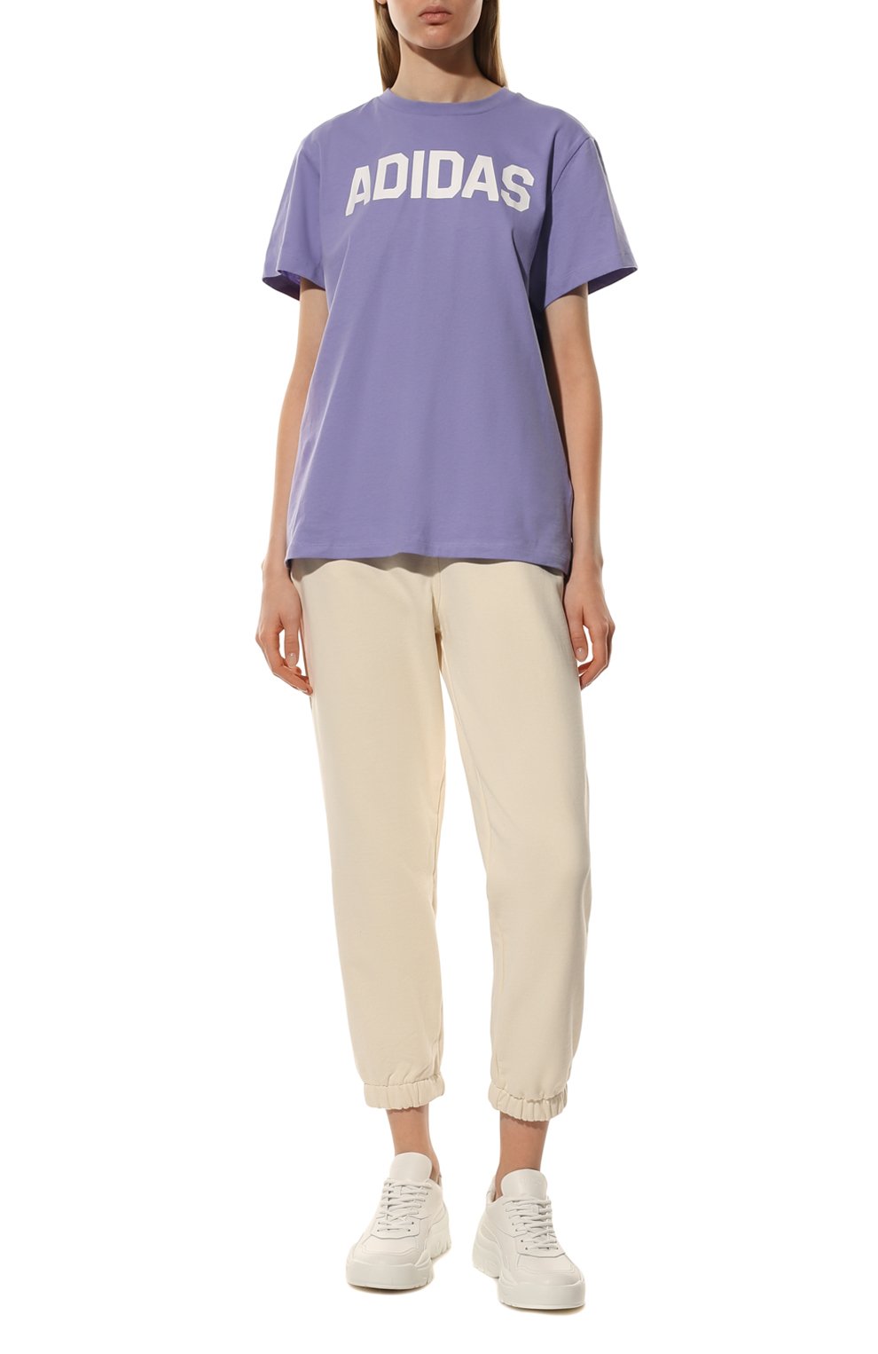 Хлопковая футболка ADIDAS ORIGINALS, арт. HE2211, фото 2