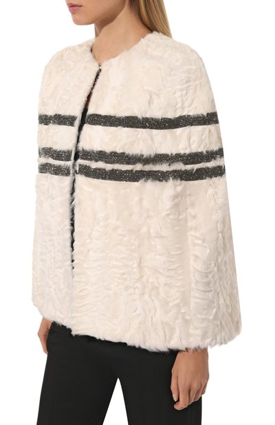 Меховая накидка DOLCE & GABBANA, арт. 0102/I0879W/FUPLC, фото 3
