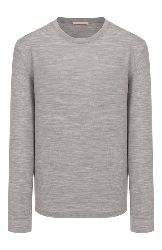 Лонгслив из лиоцелла и шерсти 12 STOREEZ 133024 Серый 133024