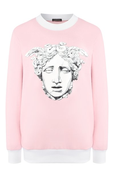 Женский хлопковый пуловер VERSACE, арт. A82342/A217878