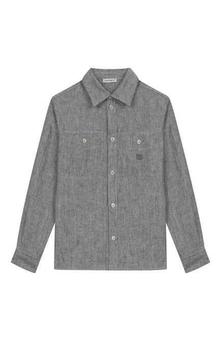 Льняная рубашка DOLCE & GABBANA, арт. L44S43/FU4MF/8-12+