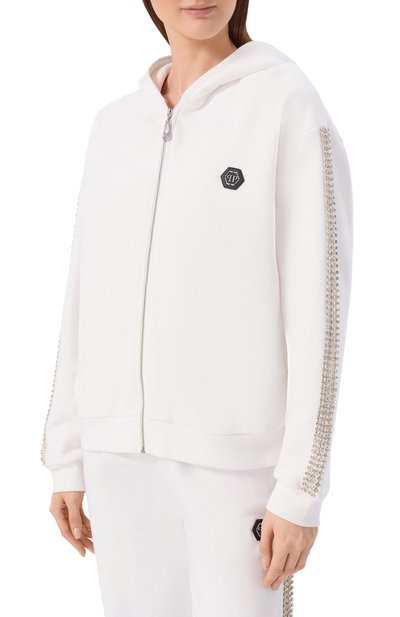 Хлопковая толстовка PHILIPP PLEIN, арт. SAFC WJB1930 PTE004N, фото 3