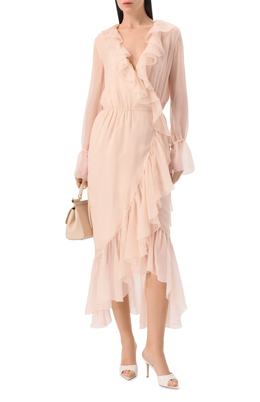 Шелковое платье MVST M26.2PW.D003/F136 Розовый  M26.2PW.D003/F136 Фото 2