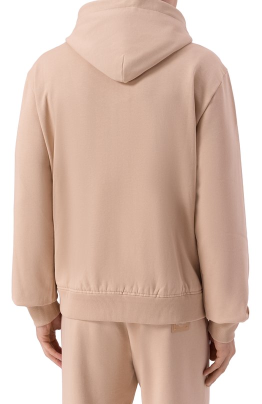 Хлопковая толстовка Dolce & Gabbana G9ABIT/G7M4Y Бежевый  G9ABIT/G7M4Y Фото 4