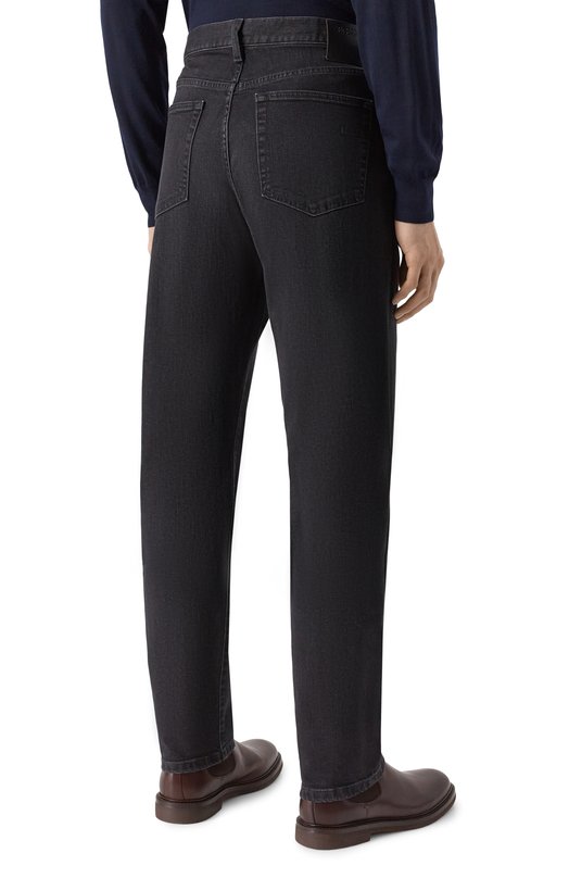 Джинсы Zegna CITY.002/E8I80 Чёрный  CITY.002/E8I80 Фото 4