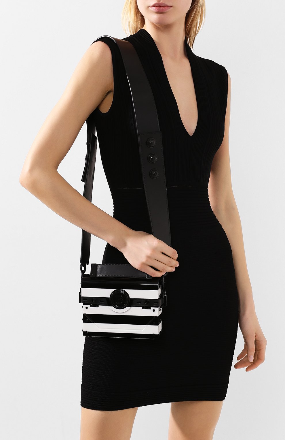 Сумка bbuzz 17 BALMAIN, арт. TN0S492/KPSD, фото 5