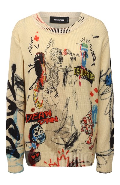 Женский шерстяной пуловер DSQUARED2, арт. S75HA1120/S17926
