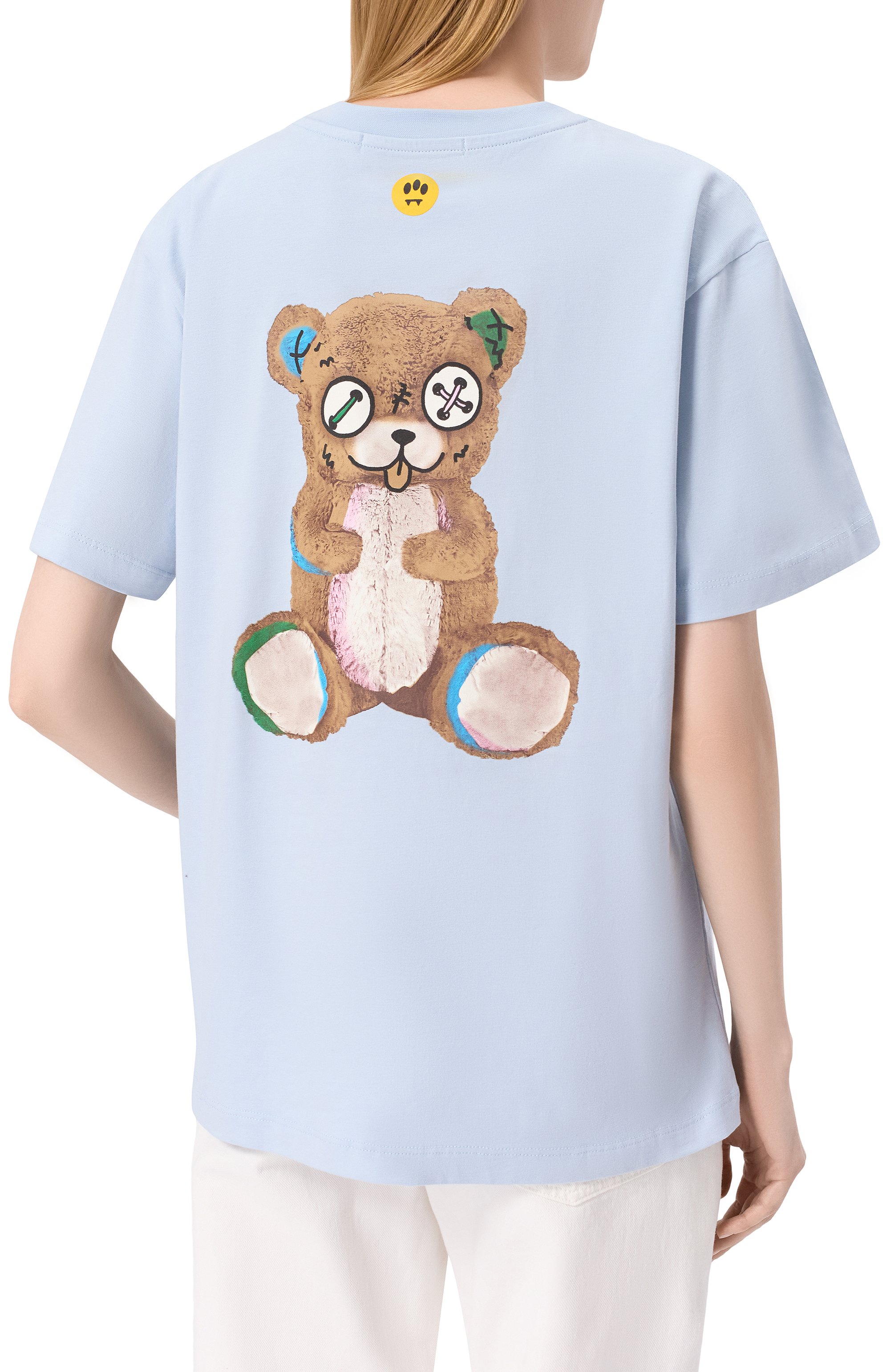 Хлопковая футболка BARROW, арт. S5BWW0TH150, фото 4