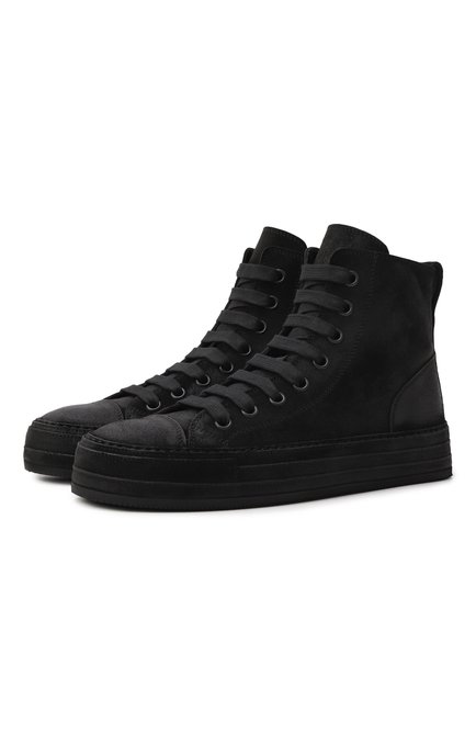 Женские замшевые кеды orvo ANN DEMEULEMEESTER, арт. B0012570/LT147