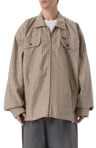 Хлопковая куртка-рубашка BALENCIAGA, арт. 839191/TSM20, фото 3