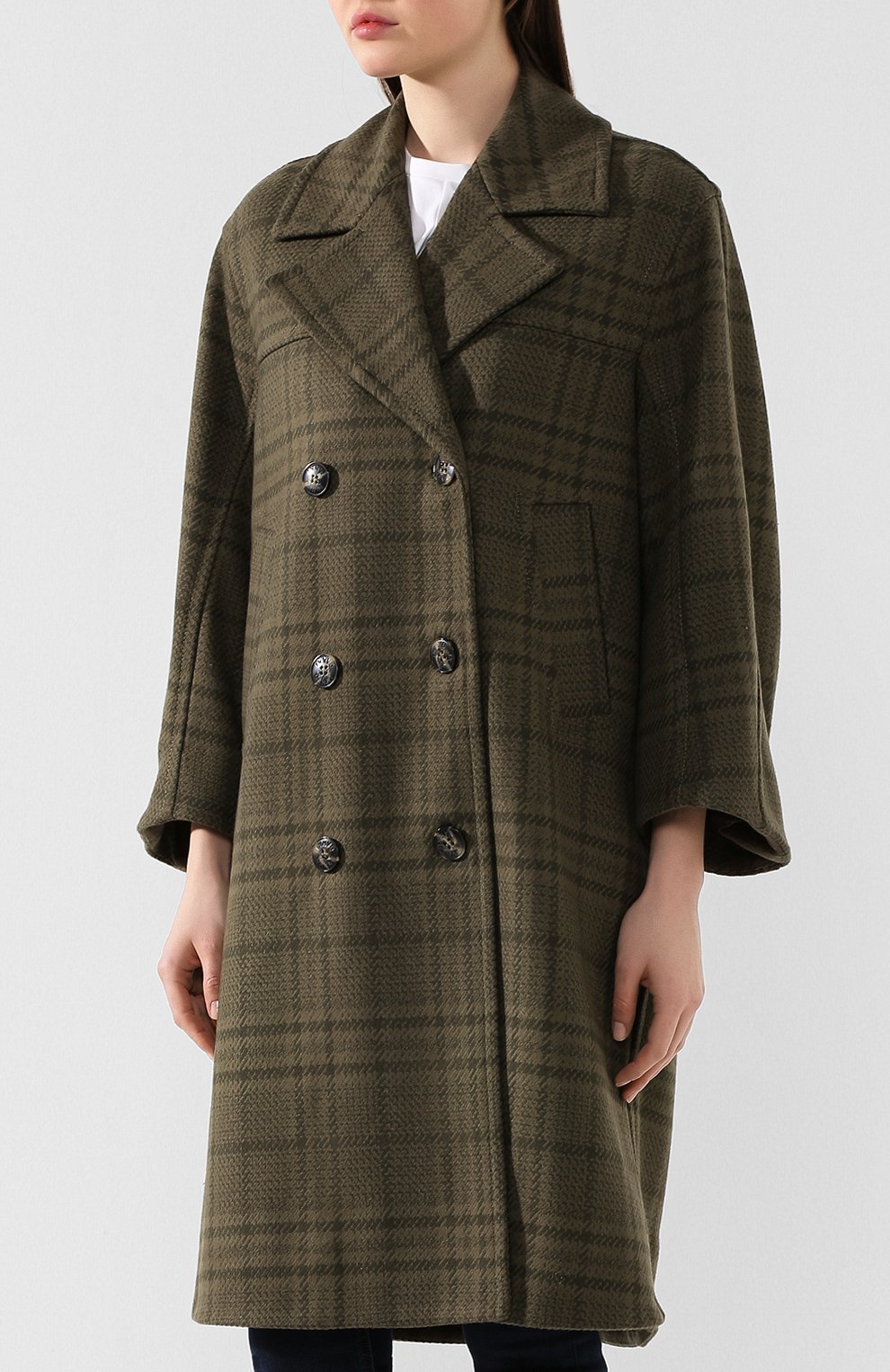 Двубортное пальто GANNI, арт. F4659, фото 3