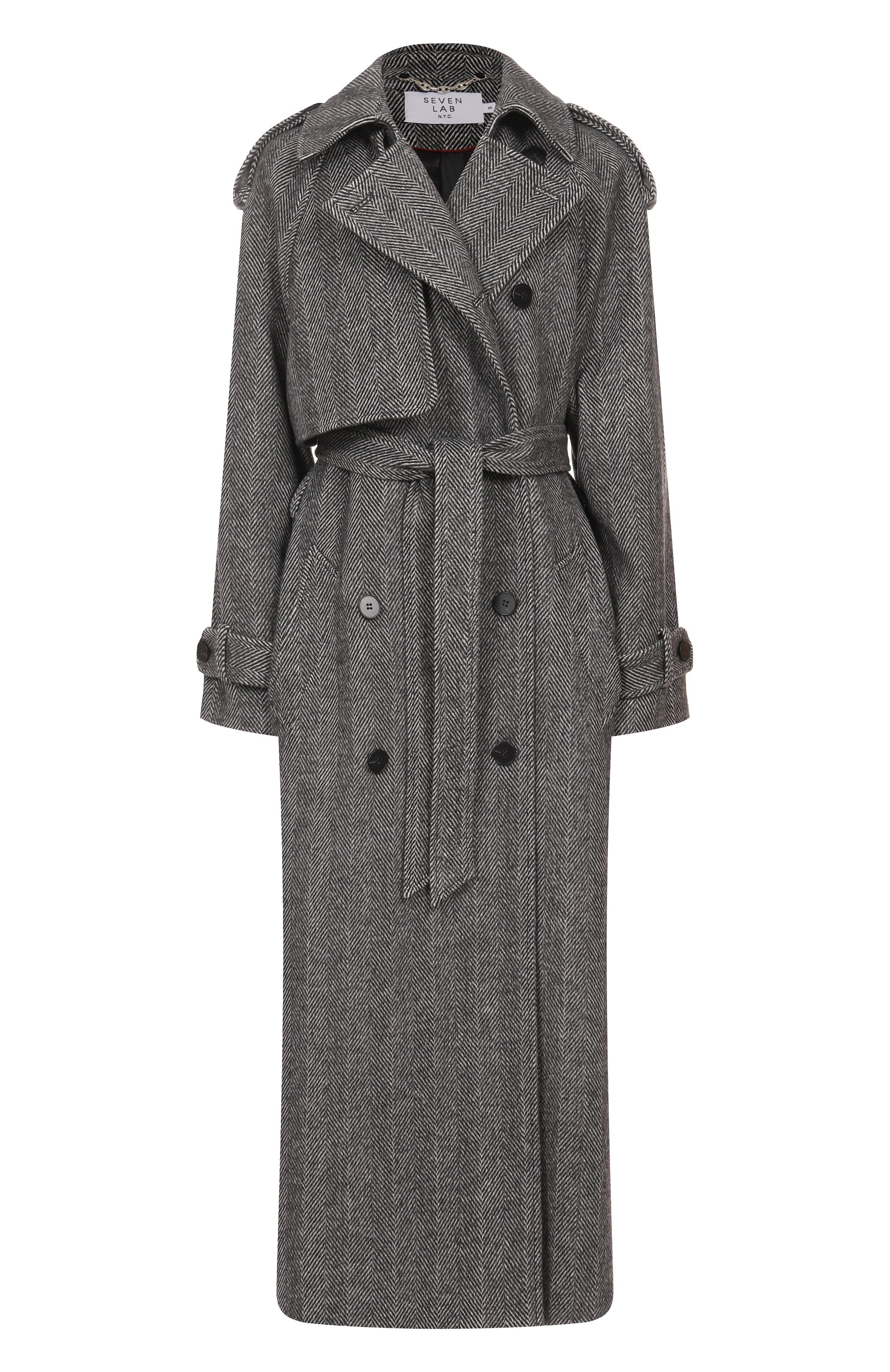 Шерстяное пальто SEVEN LAB, арт. 225-S-W-00-2M-081, фото 1