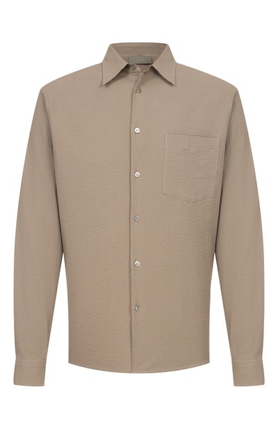 Мужская хлопковая рубашка MVST, арт. M26.2PM.B010/F133 SEERSUCKER