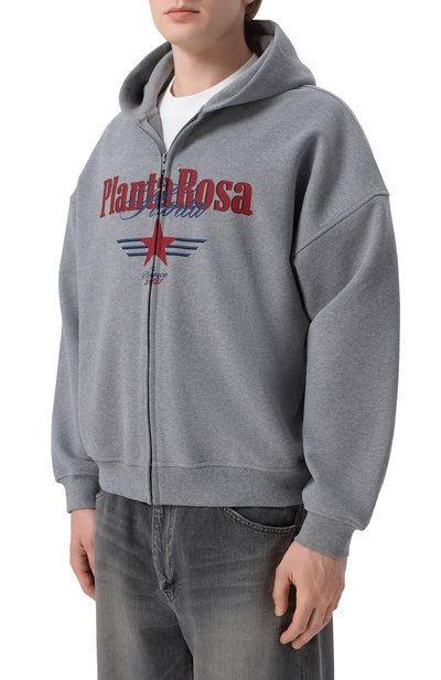 Хлопковая толстовка PLANTA ROSA, арт. PR/HZ/DARKROSES/470, фото 4