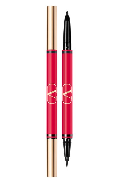 Женский подводка и карандаш для глаз twin liner, nero 01 (0.5ml+0.1g) VALENTINO, арт. 3614273230056