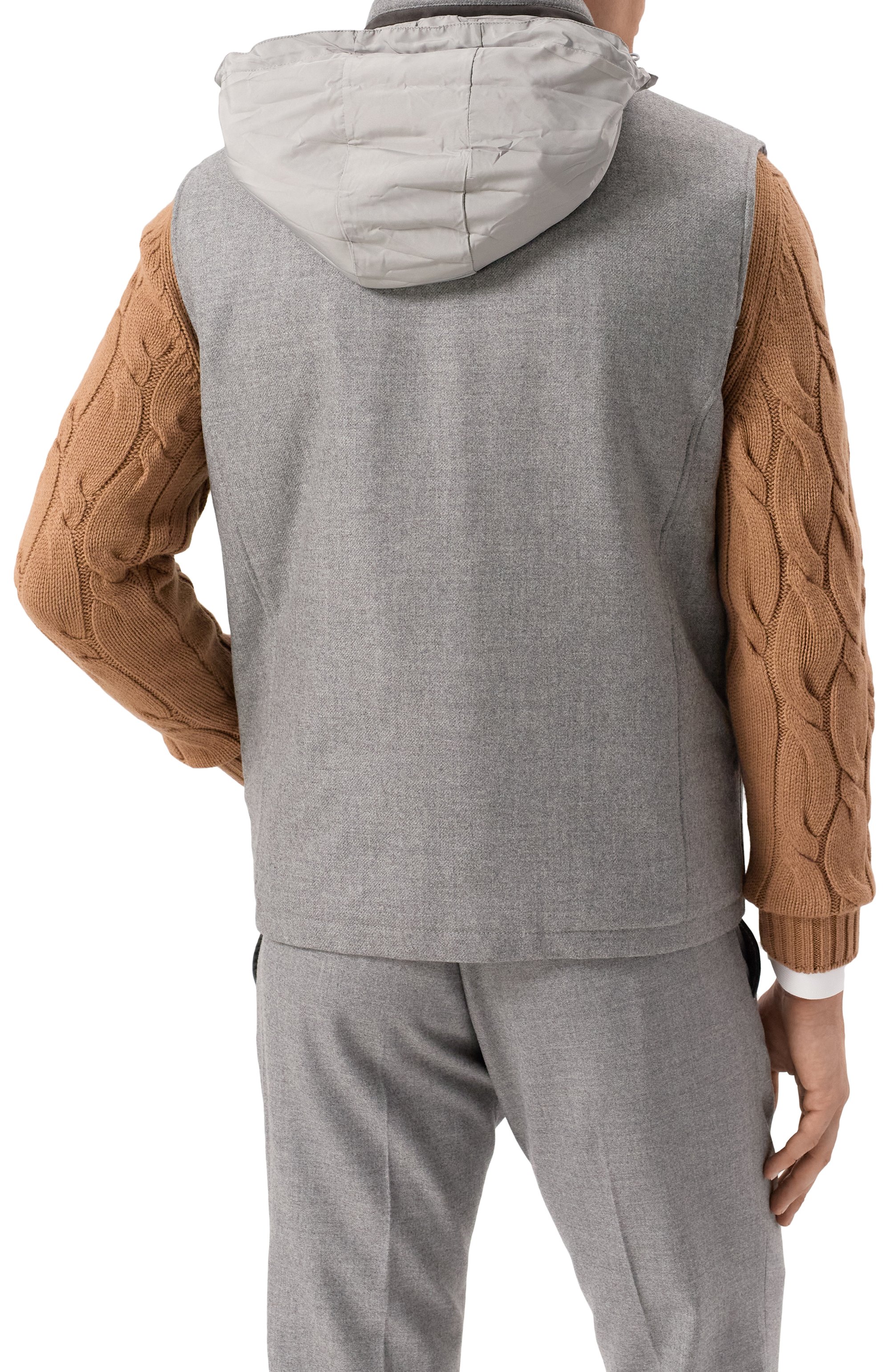 Жилет из шерсти и кашемира CORNELIANI, арт. 94C571-9418267, фото 4