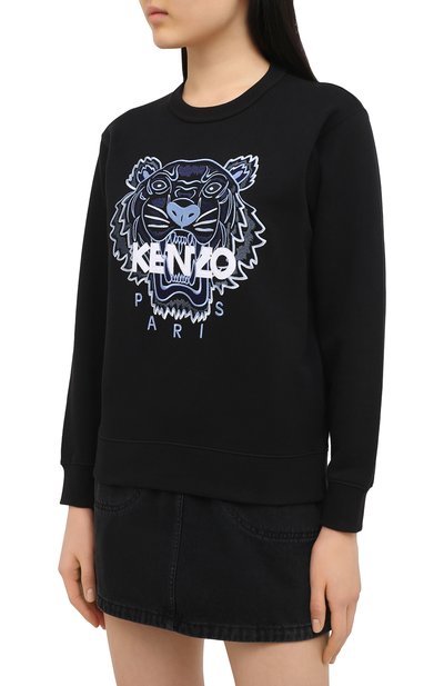 Хлопковый свитшот KENZO, арт. FB52SW8244XA, фото 3