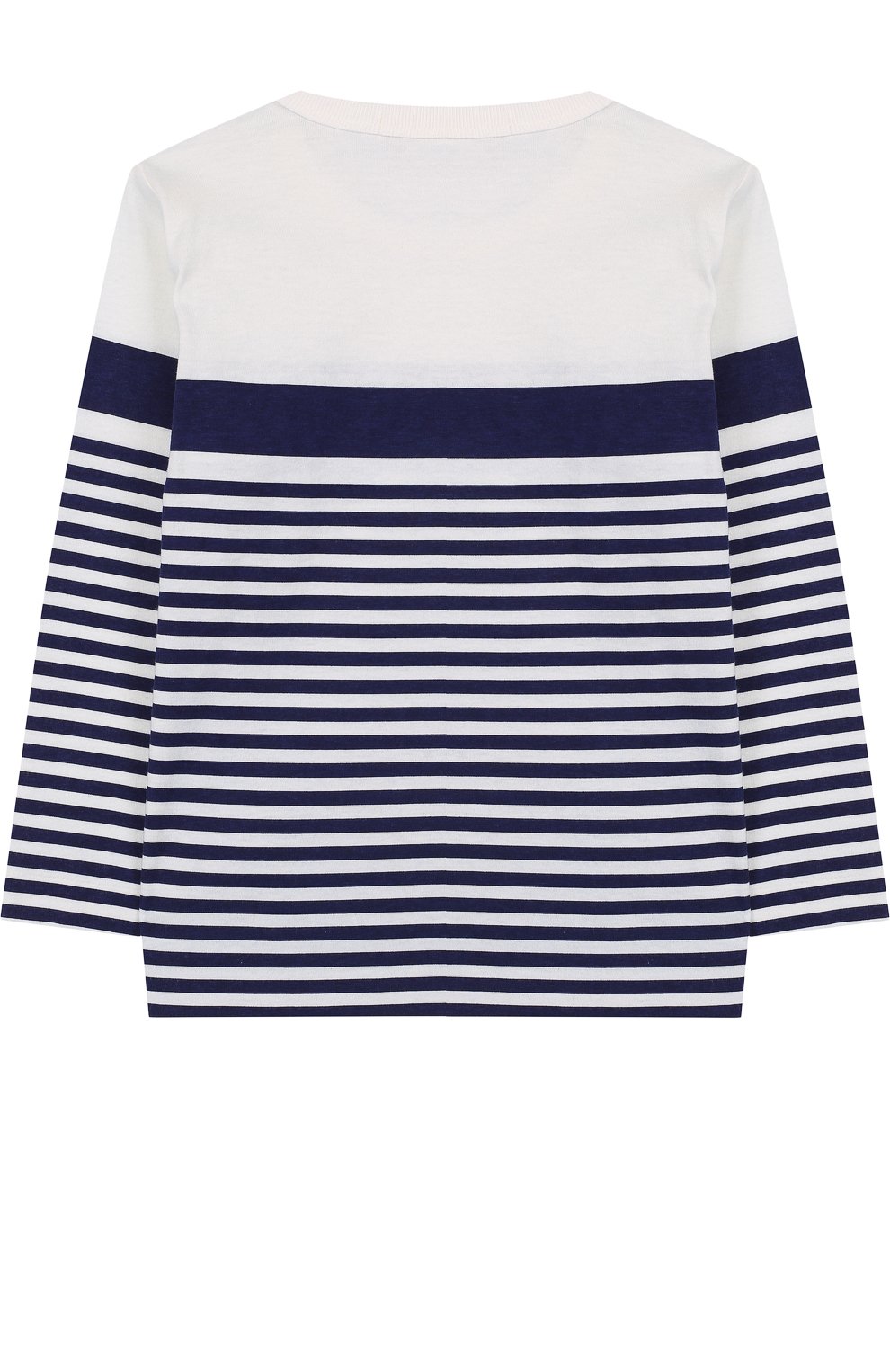 Хлопковый лонгслив в полоску STONE ISLAND, арт. 681620651/10-14, фото 2