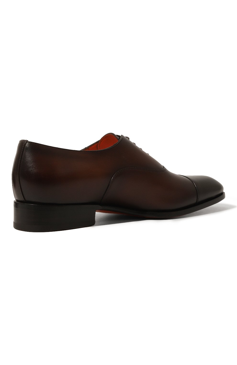 Кожаные оксфорды carter SANTONI, арт. MCCG12474JC6INTG, фото 5