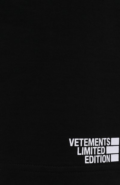 Хлопковые шорты VETEMENTS, арт. ME51PA620B 1614/W, фото 5