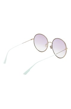 Женские солнцезащитные очки DIOR EYEWEAR сиреневого цвета, арт. DI0RS0CIETY2F 3YG | Фото 4 (Тип очков: С/з; Региональные ограничения белый список (Axapta Mercury): RU, Не проставлено; Нос: Не проставлено; Очки форма: Круглые; Оптика Гендер: оптика-женское)