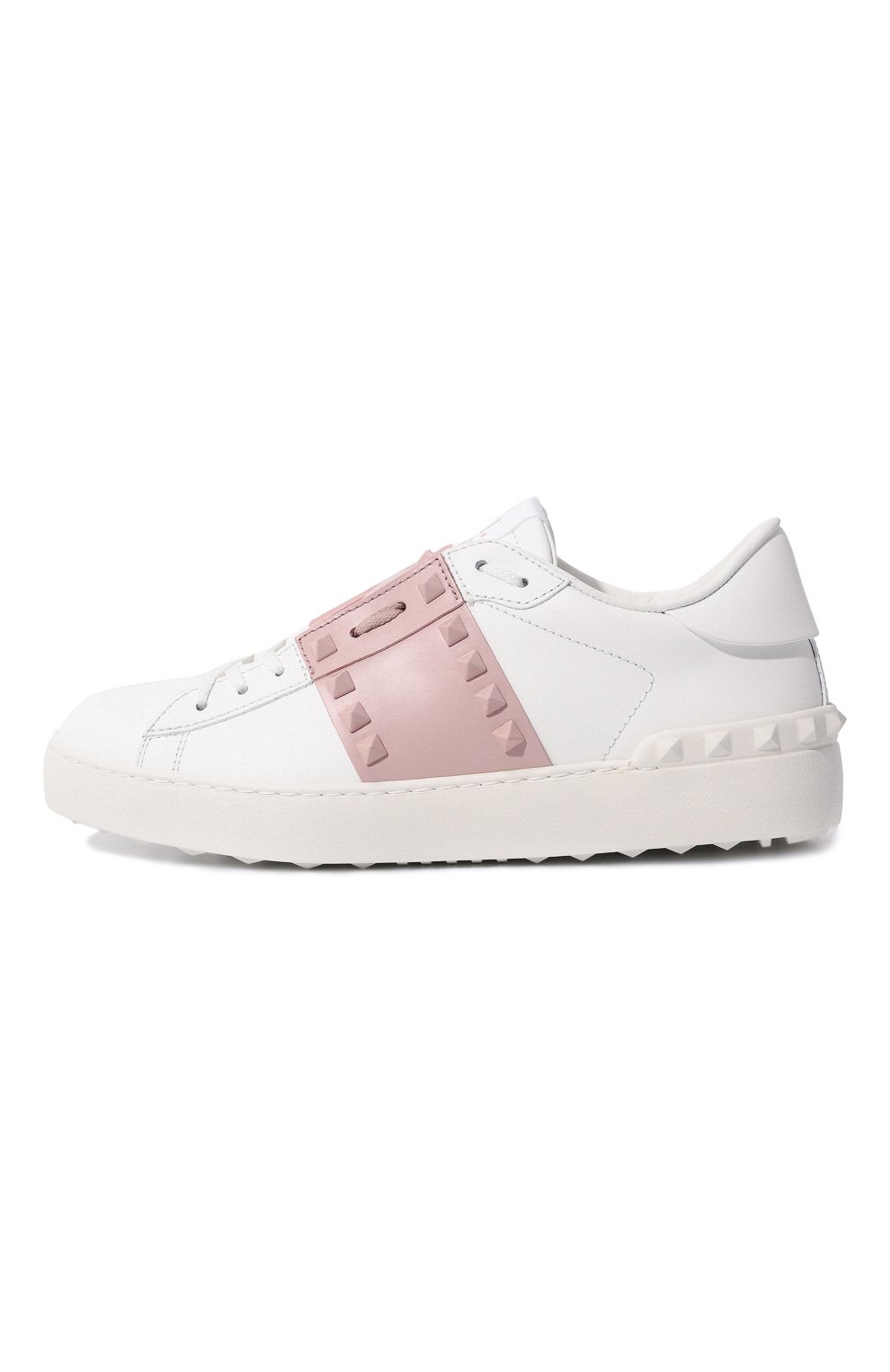 Кожаные кеды rockstud entitled VALENTINO, арт. 3W0S0A01/LTU, фото 4