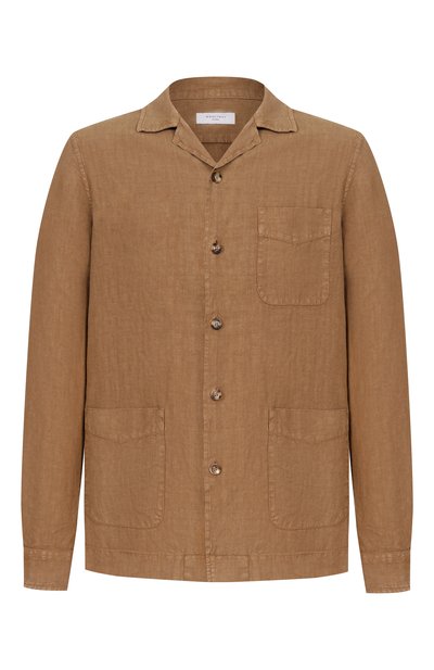 Мужская льняная рубашка BOGLIOLI, арт. 60200Q/SB5752