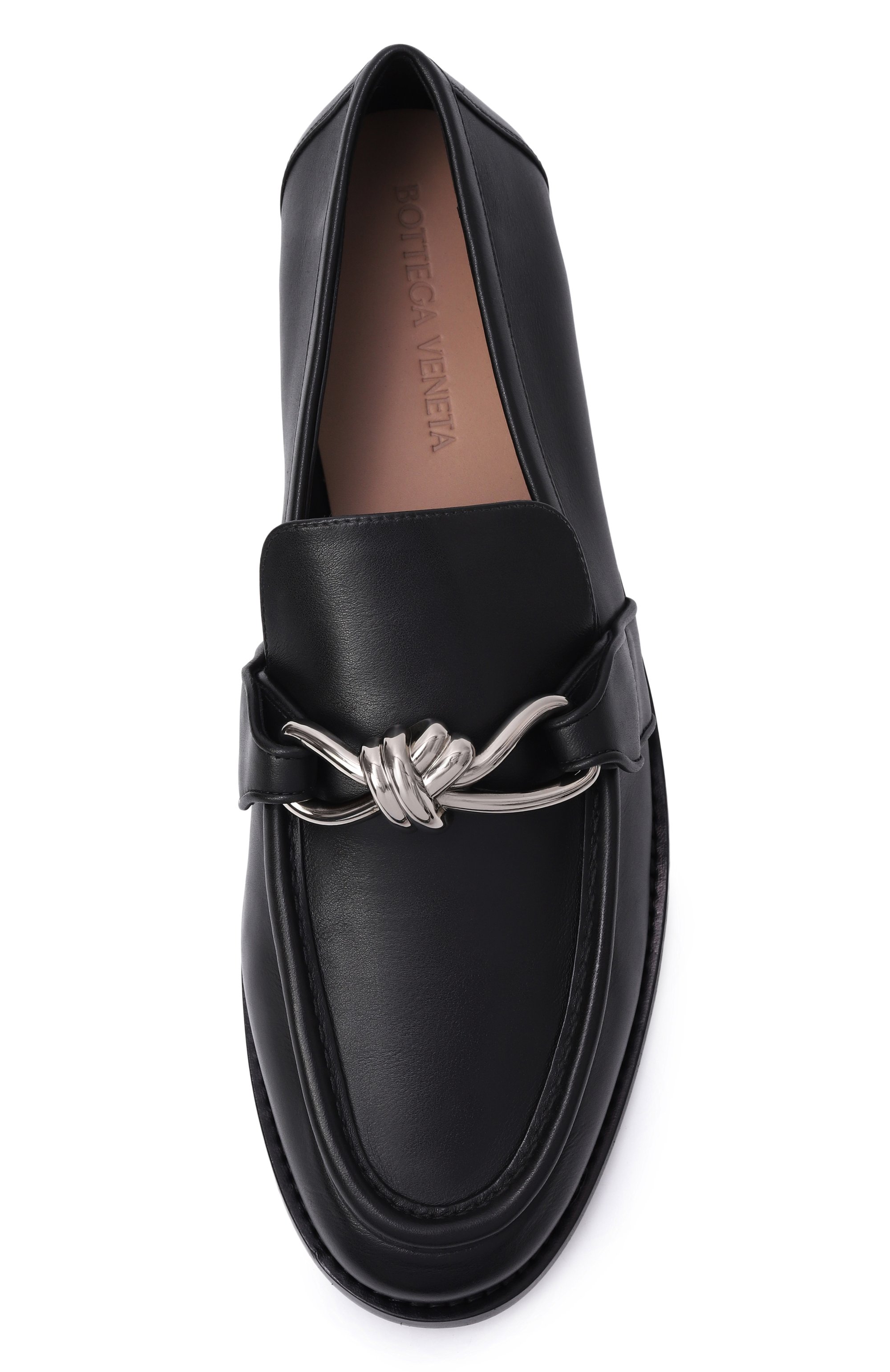 Кожаные лоферы astaire BOTTEGA VENETA, арт. 796447/V5DZ0, фото 5