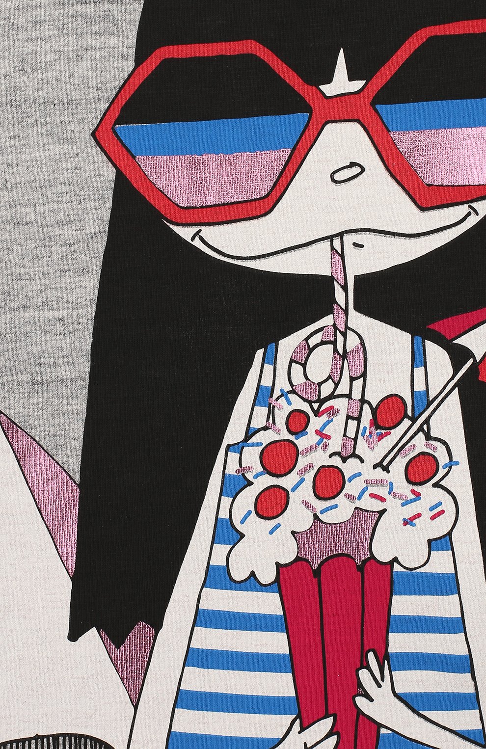 Хлопковая футболка MARC JACOBS (THE), арт. W05273, фото 3