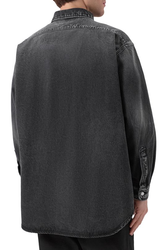 Джинсовая рубашка Moschino A0229/5222 Чёрный  A0229/5222 Фото 4