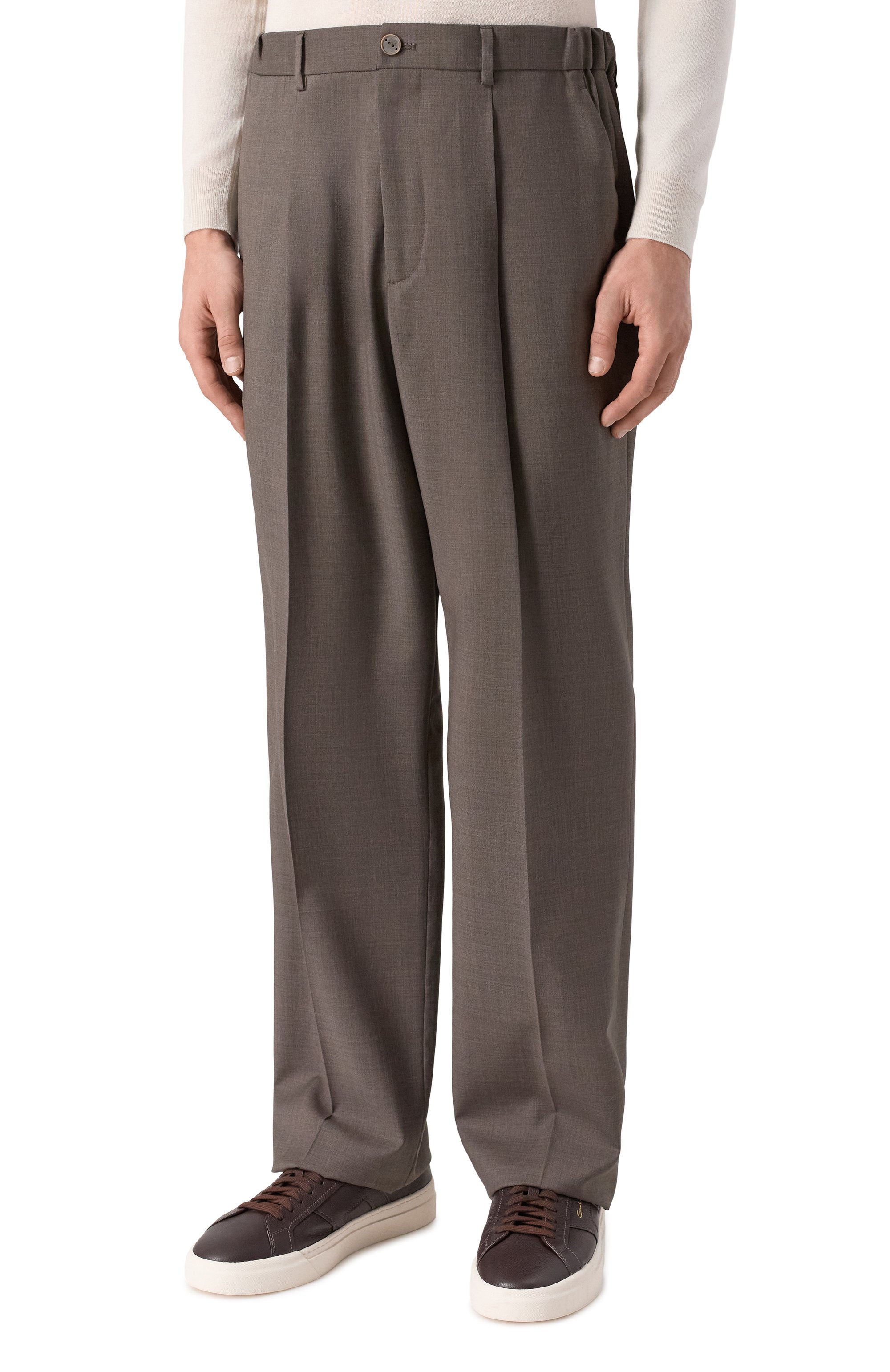 Шерстяные брюки HEVO, арт. T0RRECANNE24/L755, фото 3