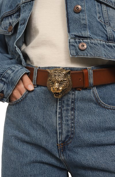 Кожаный ремень GUCCI, арт. 409420 CVE0T, фото 2