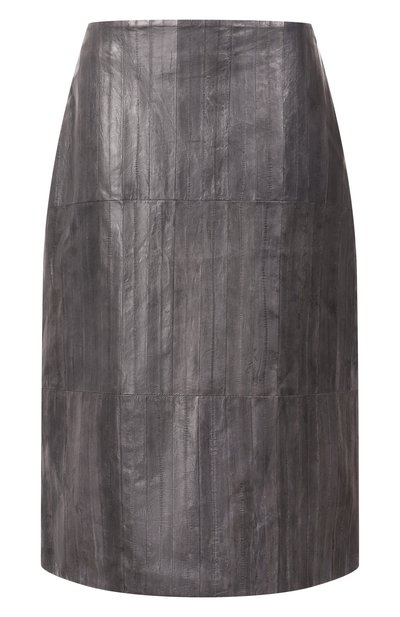 Женская кожаная юбка JIL SANDER, арт. J02MA0294-J07204