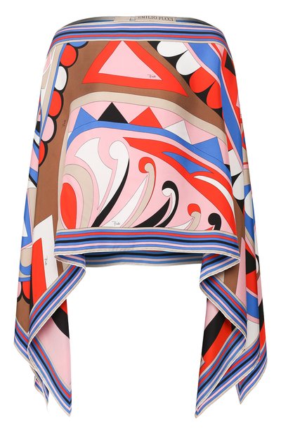 Шелковый топ EMILIO PUCCI, арт. 0HGB35/0HV35, фото 1