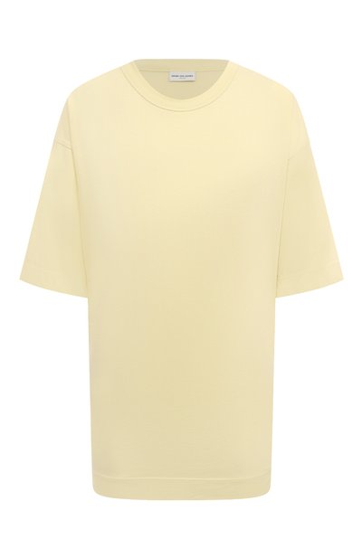 Женская хлопковая футболка DRIES VAN NOTEN, арт. 011102-8600