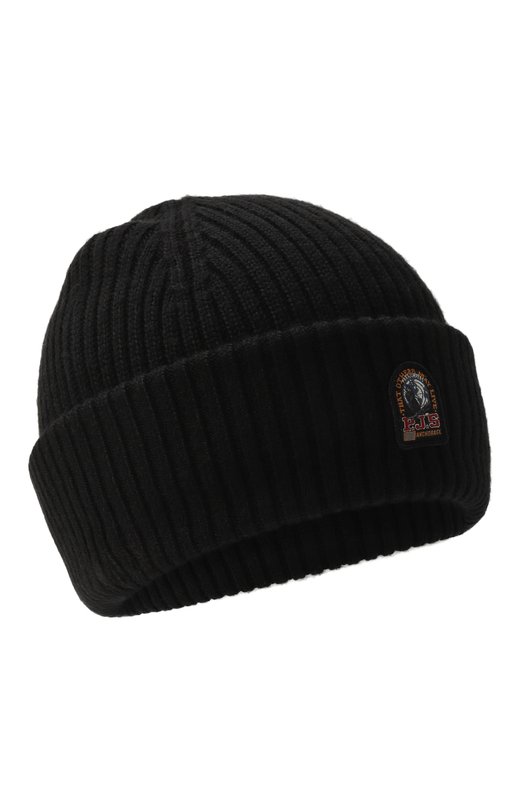 Шерстяная шапка Parajumpers 25WMPAHAHA02 Чёрный 25WMPAHAHA02