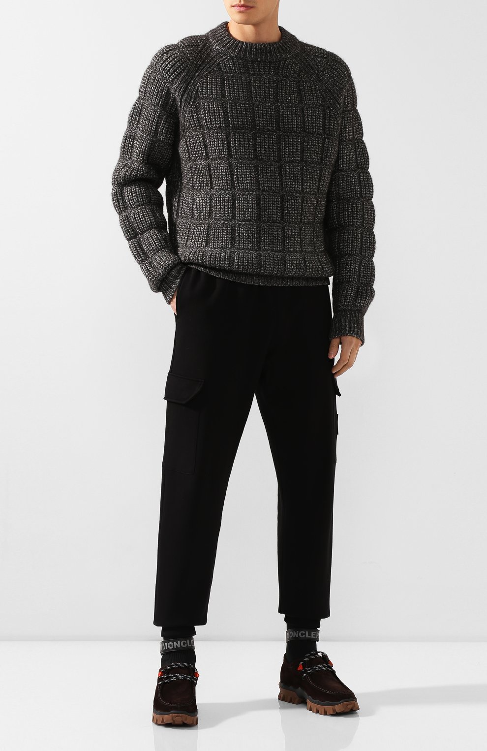 Замшевые ботинки MONCLER, арт. E2-09A-10384-00-01AJK, фото 2