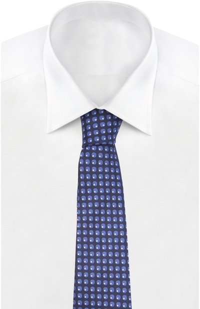 Галстук KITON темно-синего цвета по цене 24400 руб., арт. KL/C3D95, фото 2 Галстук KITON, арт. KL/C3D95, фото 2