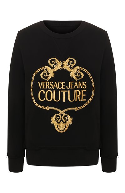 Женский хлопковый свитшот VERSACE JEANS COUTURE, арт. B6HVA73T-VDP309 36/30318