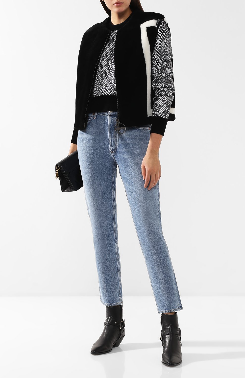 Меховой жилет из овчины GIVENCHY, арт. BW306E607R, фото 2