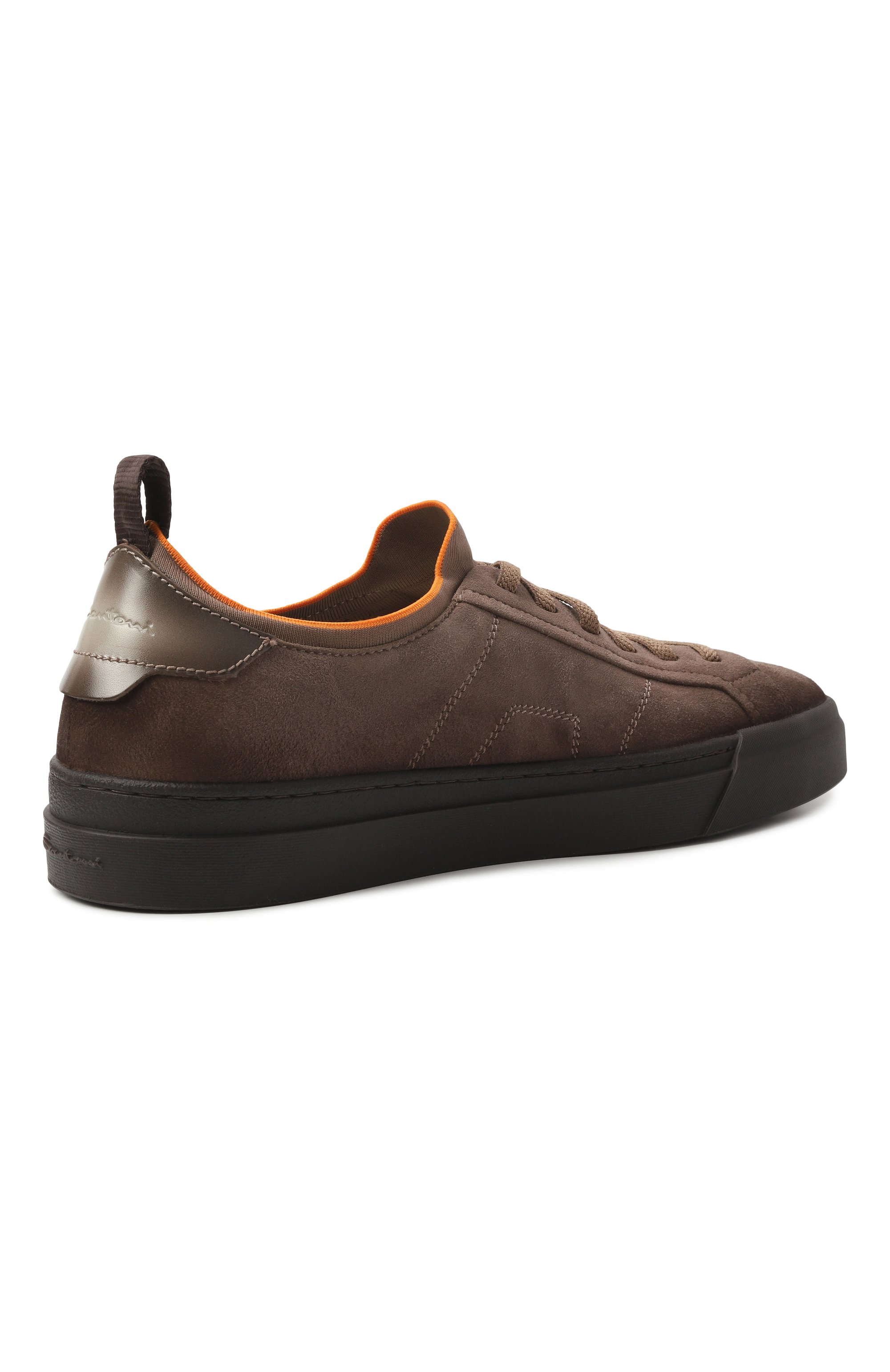 Замшевые кеды gloria SANTONI, арт. MBGG22120SM0TZIR/E81, фото 5