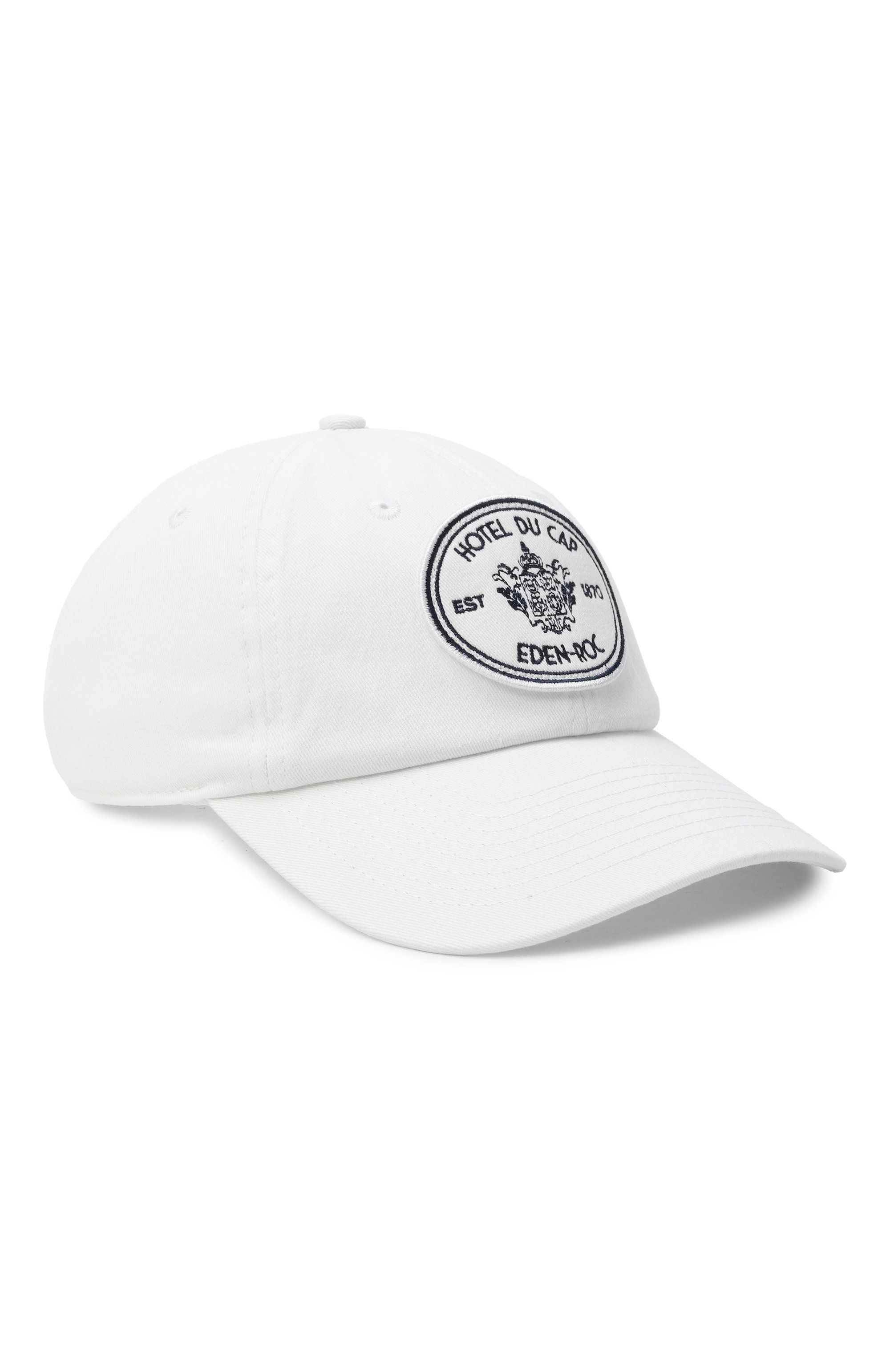 Хлопковая бейсболка sporty & rich x hotel du cap-eden-roc SPORTY AND RICH, арт. AC04060621WH01, фото 1