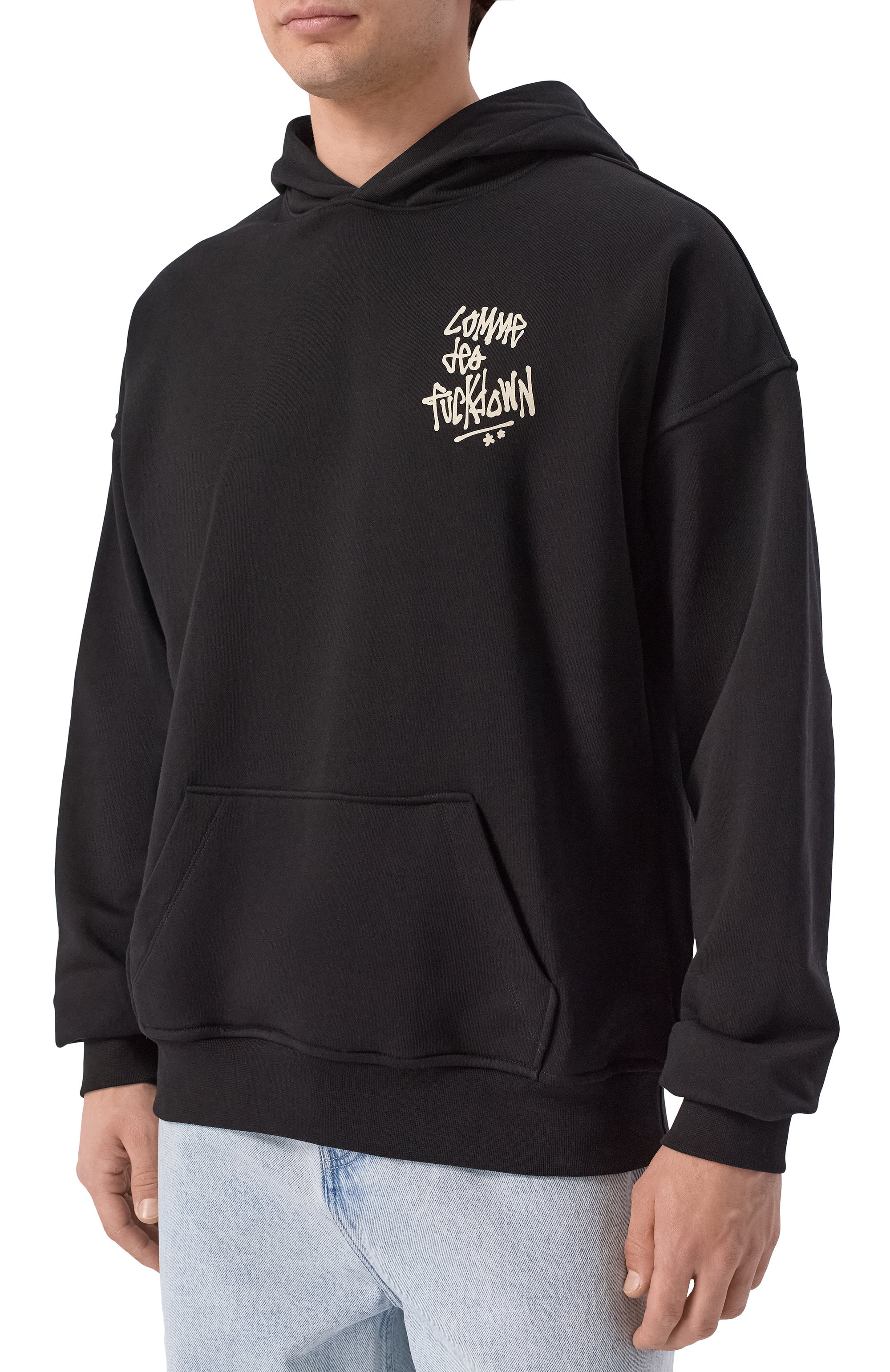 Хлопковое худи COMME DES FUCKDOWN, арт. CFABM02000, фото 3