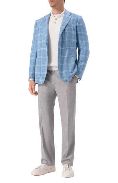 Пиджак из кашемира и шелка KITON, арт. UG81K06S21, фото 3