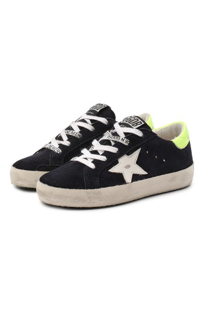 Кожаные кеды superstar GOLDEN GOOSE DELUXE BRAND, арт. GYF00101.F000440, фото 1