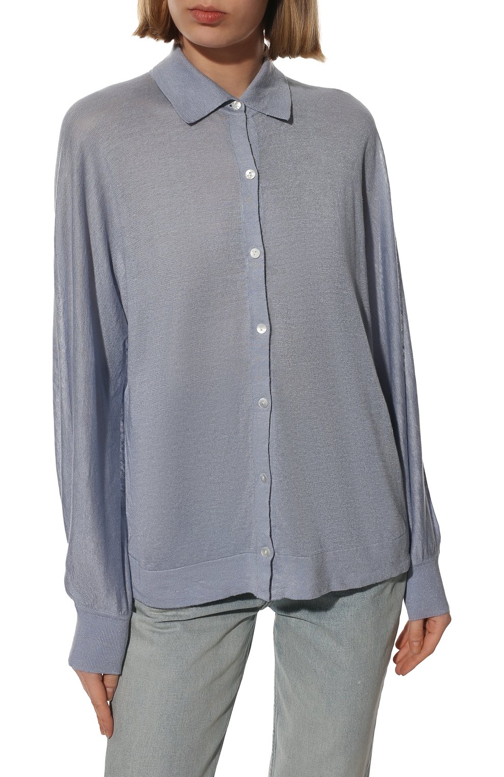 Кардиган изо льна и вискозы THEORY, арт. M0213704, фото 3