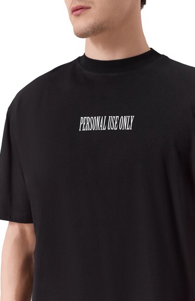 Хлопковая футболка DIEGO VENTURINO, арт. DVTS0PU0, фото 5